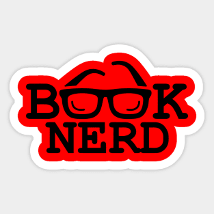 Book Nerd Sticker